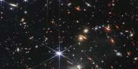 Primeira imagem colorida tirada pelo telescópio espacial James Webb (Imagem: Reprodução/ESA/CSA/STScI)  Foto: Canaltech