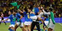 Seleção brasileira feminina supera Colômbia e conquista a Copa América pela 8ª vez  Foto: Reprodução/Twitter/Copa América