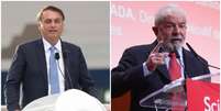 Jair Bolsonaro e Luiz Inácio Lula da Silva lideram as principais pesquisas de intenção de voto para as eleições à Presidência da República  Foto: EPA / BBC News Brasil