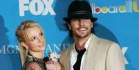 Britney Spears e Kevin Federline em 2004. O casal se separou em 2007 e teve dois filhos: Sean e Jayden  Foto: Steve Marcus/Reuters