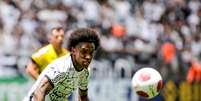 Willian marcou apenas um gol, e de pênalti, em seu retorno ao Timão (Foto: Rodrigo Coca / Agência Corinthians)  Foto: Lance!