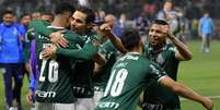 Palmeiras chegou a mais um recorde na Libertadores (Foto: NELSON ALMEIDA / AFP)  Foto: Lance!