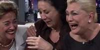 Que trio! Nair, Lolita e Hebe: saudade daquelas risadas debochadas...  Foto: Reprodu&ccedil;&atilde;o/YouTube