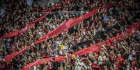 Torcida do Flamengo comparecerá em peso na partida contra o Athletico (Foto: Alexandre Vidal/Flamengo)  Foto: Lance!