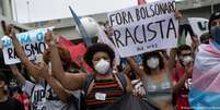 Protesto no Dia da Consciência Negra no Rio de Janeiro, em 2021  Foto: DW / Deutsche Welle