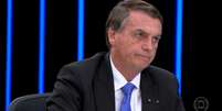 Jair Bolsonaro (PL) concedeu entrevista no Jornal Nacional nesta segunda-feira, 22  Foto: Reprodução/TV Globo