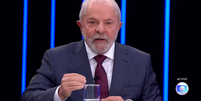 Lula no Jornal Nacional  Foto: Reprodução/Globo