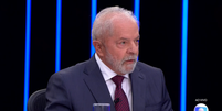 Lula em entrevista ao Jornal Nacional  Foto: Reprodução/TV Globo