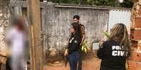 Suposto pai de santo foi preso em Aparecida de Goiânia (GO) suspeito de estuprar várias mulheres  Foto: Divulgação/Polícia Civil