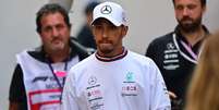 Lewis Hamilton admite que errou   Foto: Andrej Isakovic/AFP / Grande Prêmio