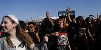 Fãs curtem shows de primeiro dia de Rock In Rio  Foto: Reuters