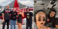 Sabrina Sato vai ao Rock in Rio de helicóptero   Foto: Reprodução/Instagram