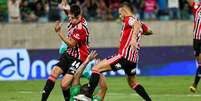 São Paulo empatou com o Cuiabá na última partida válida pelo Campeonato Brasileiro (AssCom Dourado)  Foto: Lance!