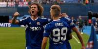Dínamo Zagreb surpreendeu e derrotou o Chelsea na Champions League (DENIS LOVROVIC / AFP)  Foto: Lance!