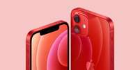 iPhone 12 vermelho   Foto: Divulga&ccedil;&atilde;o/Apple / Tecnoblog