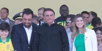 Bolsonaro participou de ato no Rio de Janeiro  Foto: REGINALDO PIMENTA/AGÊNCIA O DIA / Estadão