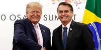 Bolsonaro é um admirador de Trump. E o americano também é conhecido por contestar a validade de resultados eleitorais  Foto: DW / Deutsche Welle