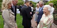A rainha com Joe e Jill Biden no ano passado no encontro do G7 na Cornuália, Inglaterra  Foto: 10 Downing Street / BBC News Brasil