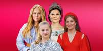 Catharina-Amalia, Leonor, Victoria e Elizabeth: preparadas para um dia reinar  Foto: Blog Sala de TV