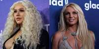 Christina Aguilera deixou de seguir Britney Spears após declaração da cantora  Foto: Reuters