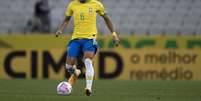 Renan Lodi ganha nova oportunidade com a camisa da Seleção Brasileira (Foto: Lucas Figueiredo/CBF)  Foto: Lance!
