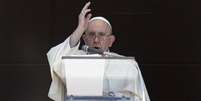 Papa Francisco durante Angelus no Vaticano  Foto: EPA / Ansa - Brasil