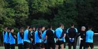 Time do Botafogo em treino (Foto: Vítor Silva/Botafogo)  Foto: Lance!