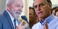 Lula (PT) e Jair Bolsonaro (PL).  Foto: Ricardo Stuckert/Divulgação e Carla Carniel/Reuters / Estadão