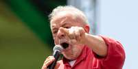 Lula (PT) crê que no 1° turno o Brasil vai conquistar sua "segunda Independência"  Foto: Estadão Conteúdo/Isaac Fontana