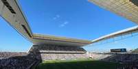 Estádio Neo Química Arena com público recorde  Foto: Reprodução/Twitter/@SCCPFutFeminino