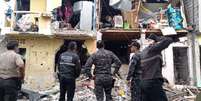 Atentados com explosivos têm sido frequentes em Guayaquil e no Equador (Foto: Reprodução/ TV)  Foto: Lance!