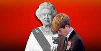 James via pouco a avó, rainha Elizabeth, mas os dois tinham relação afetuosa  Foto: Reproduções/Blog Sala de TV