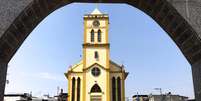 Igreja de Córrego Fundo, localizada na região central da cidade  Foto: Isabella Lima / Redação Terra