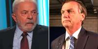 Lula tem vantagem contra Bolsonaro   Foto: 