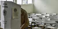 Eleitores foram às urnas neste domingo, 2, nas eleições gerais do Brasil  Foto: LUCAS LACAZ RUIZ / Estadão