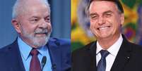 Lula (PT) e Bolsonaro (PL) disputam a Presidência da República  Foto: Instagram / Divulgação