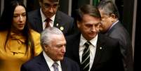 Michel Temer deve anunciar apoio a Jair Bolsonaro   Foto: Fátima Meira / Futura Press