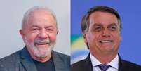 Candidatos à Presidência Jair Bolsonaro (PL) e Luiz Inácio Lula da Silva (PT) erraram ao citar dados e fatos sobre educação, economia, ministros do STF e terras indígenas.  Foto: Poder360
