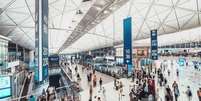 Aeroporto de Hong Kong, na China.  Foto: Divulgação / BM&C News