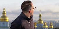 Correspondente brasileiro se assusta com m&iacute;ssil em Kiev  Foto: Reprodu&ccedil;&atilde;o