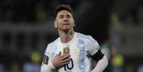 Prioridade de Messi é a disputa da Copa do Mundo (JUAN IGNACIO RONCORONI/AFP)  Foto: Lance!