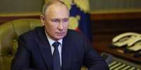 O presidente Putin parece determinado a seguir em frente com o conflito, apesar de uma série de recentes derrotas militares na Ucrânia  Foto: EPA / BBC News Brasil