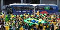 Jogo do Brasil não é feriado, mas, normalmente, prevalece o bom senso  Foto: Eduardo Nicolau / Estadão / Estadão