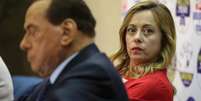 Diverg&ecirc;ncias t&ecirc;m marcado rela&ccedil;&atilde;o entre Berlusconi e Giorgia Meloni  Foto: Ansa / Ansa - Brasil