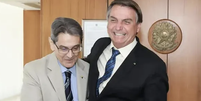 Roberto Jefferson e Jair Bolsonaro  Foto: Reprodução