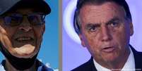 Roberto Jefferson e Bolsonaro. "Nós não somos amigos, não não temos relacionamento", disse o presidente  Foto: DW / Deutsche Welle