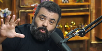 Criado em 2018, canal do podcast Flow no YouTube tem quase 5 milhões de assinantes  Foto: Reprodução / BBC News Brasil