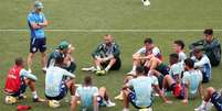 Palmeiras realiza treino técnico pensando em jogo contra o Fortaleza (Foto: Cesar Greco/Palmeiras)  Foto: Lance!