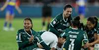 Palmeiras vence por 4 a 1 e conquista título inédito da Libertadores Feminina (Foto: Staff Images Woman/Conmebol)  Foto: Lance!