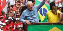 Lula, do PT, foi eleito Presidente da República para terceiro mandato  Foto: Reuters